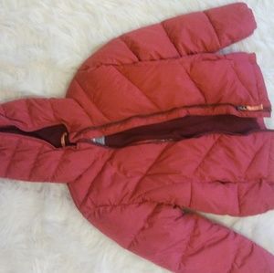 New Girl's pink coat size 10